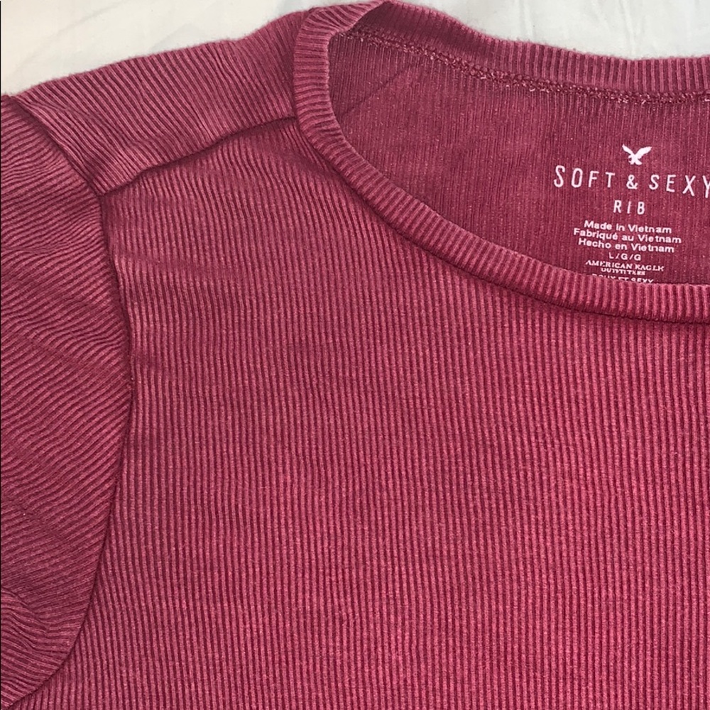 soft & sexy ribbed shirt